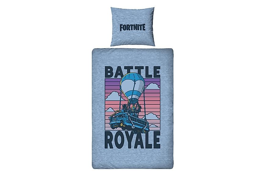 MTOnlinehandel Bettwäsche Fortnite Battle Royale, 135x200 + 80x80 cm, Gesch günstig online kaufen