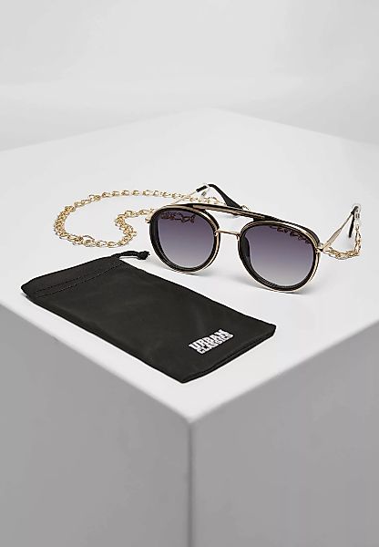 URBAN CLASSICS Sonnenbrille "Unisex Sunglasses Ibiza With Chain" günstig online kaufen
