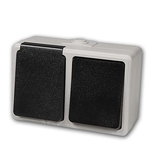 McPower Feuchtraum SchalterSteckdose Taff 250V IP44 günstig online kaufen