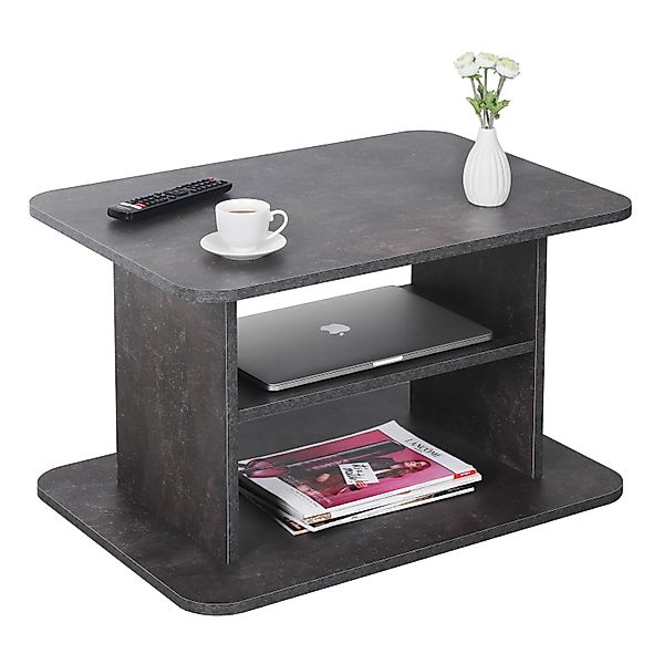 RICOO Couchtisch WM094-BG, Sofatisch mit Stauraum günstig online kaufen