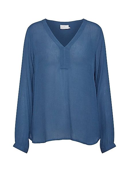 KAFFE Langarmbluse Amber (1-tlg) Drapiert/gerafft günstig online kaufen