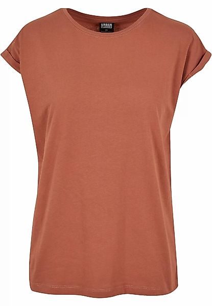 URBAN CLASSICS Kurzarmshirt "Urban Classics Damen Ladies Extended Shoulder günstig online kaufen