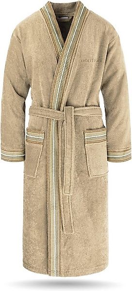 normani Bademantel Bademantel Lean, Bio-Baumwolle, Schalkragen, Bindegürtel günstig online kaufen