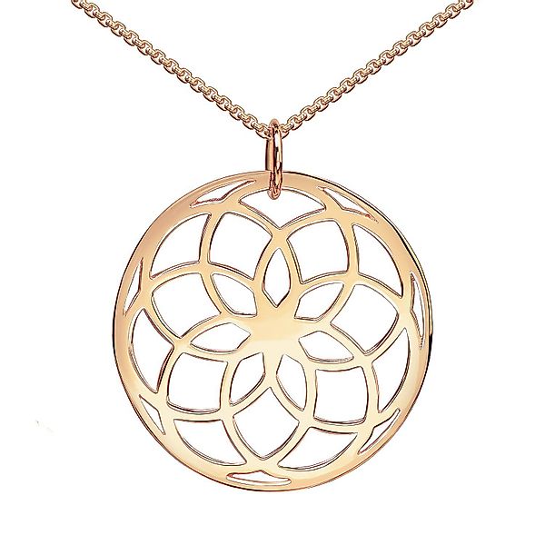 Materia Kettenanhänger Lebensblume / Blume des günstig online kaufen