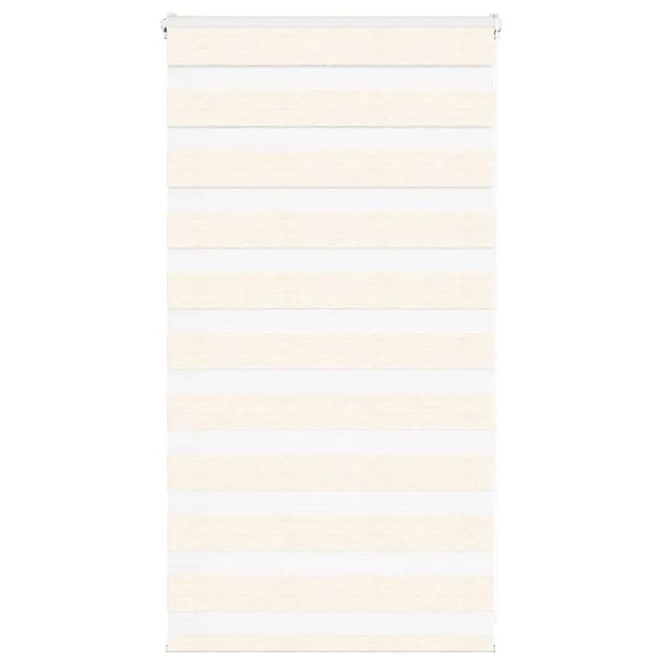 vidaXL Doppelrollo Marmorbeige 85x100 cm Stoffbreite 80,9 cm Polyester 4014 günstig online kaufen