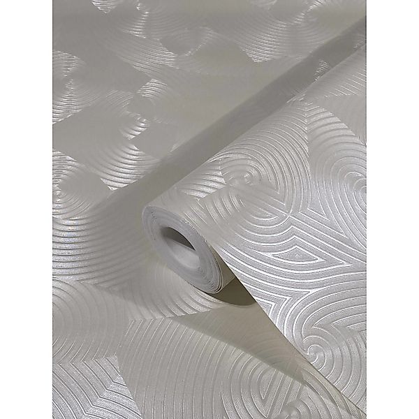 Glööckler Vliestapete Imperial Uni changierender Fond Beige günstig online kaufen
