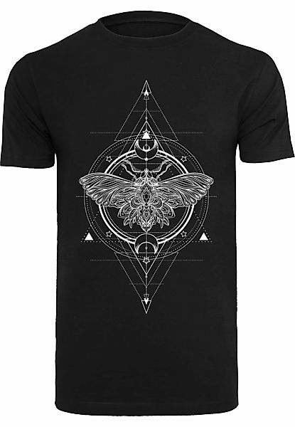 MisterTee Kurzarmshirt "MisterTee Damen Ladies Moth Tee" günstig online kaufen