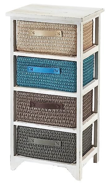 Kobolo Regal Holzregal white washed mit günstig online kaufen