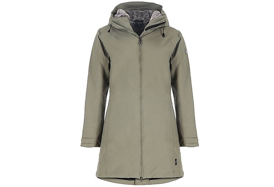 Blue Wave Funktionsjacke Nicola Damen Funktionsparka Nicola mit Fellimitat günstig online kaufen