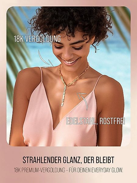 THIORA Schmuckset 'Island Links' Schmuckset Damen – Halskette, Armband, Ohr günstig online kaufen