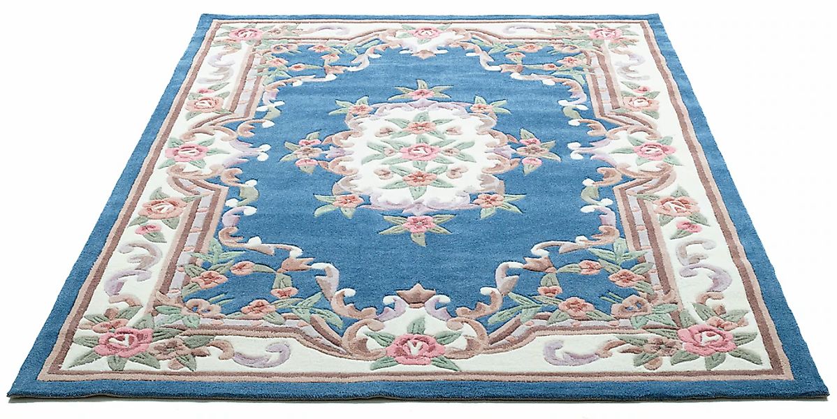 THEKO Vintageteppich  Ming ¦ beige ¦ Synthetische Fasern ¦ Maße (cm): B: 24 günstig online kaufen