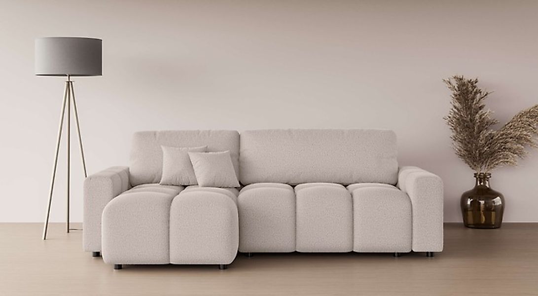Home affaire Ecksofa »FELICI, Schlafsofa 233cm, L-Form mit Recamiere beidse günstig online kaufen