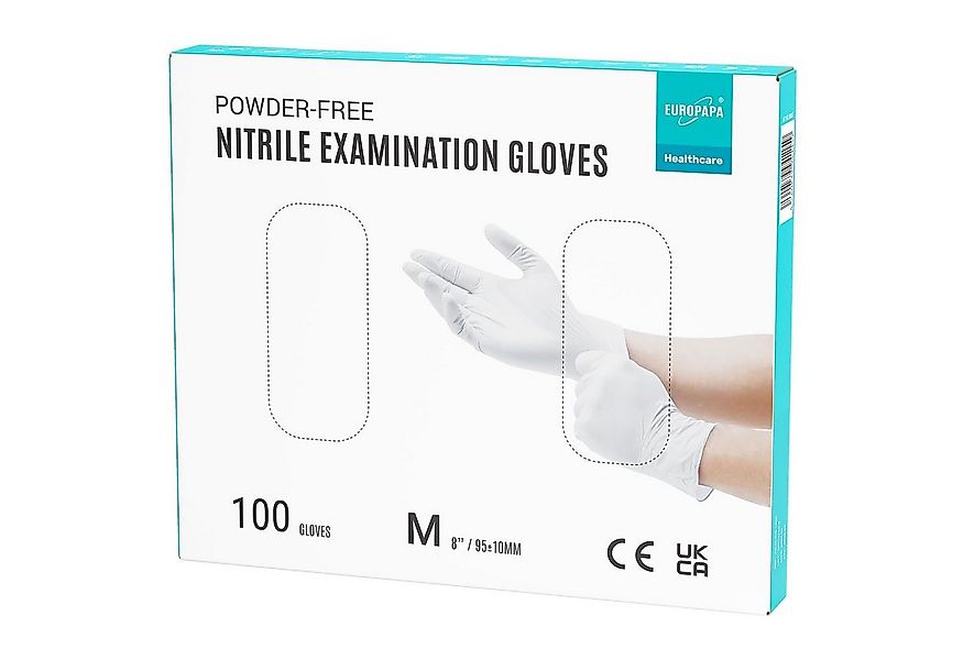 EUROPAPA Nitril-Handschuhe Medical Einmalhandschuhe Untersuchungshandschuhe günstig online kaufen