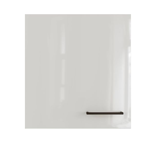 Flex-Well Exclusiv Küchen-Oberschrank Lund 50x55cm Lichtgrau glänzend-Rauch günstig online kaufen