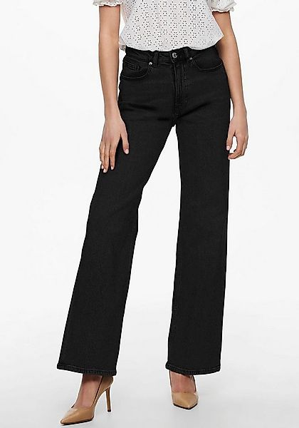 ONLY High-waist-Jeans ONLJUICY HW WIDE LEG REA244 Baumwollmischung, wide fi günstig online kaufen