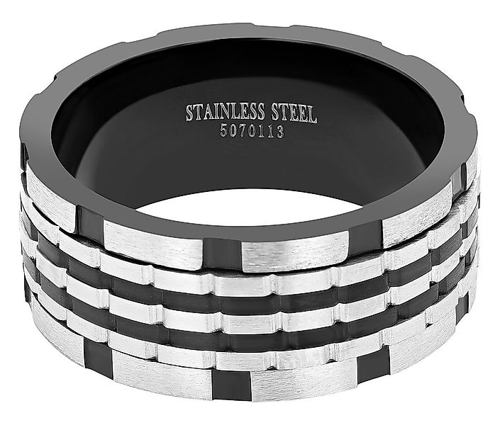 Adelia´s Fingerring Herren Ring aus Edelstahl günstig online kaufen