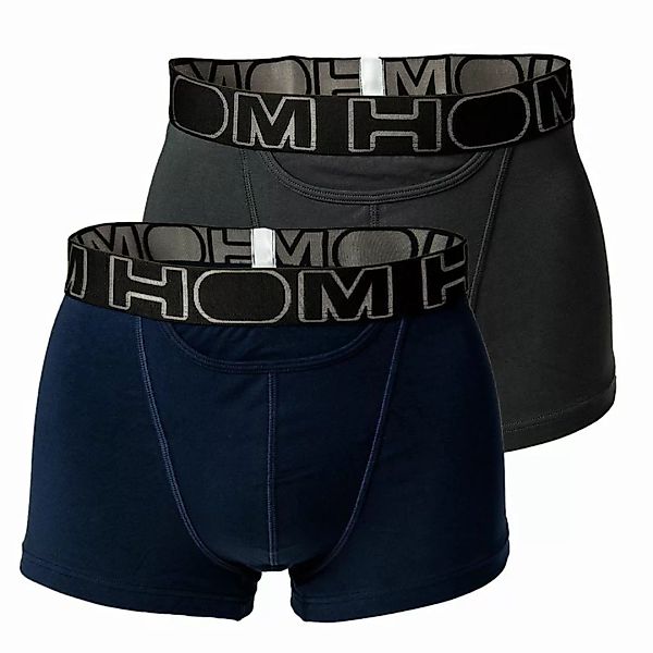 HOM Herren Boxer Shorts, 2er Pack - HOM Boxerlines #2, Baumwolle günstig online kaufen