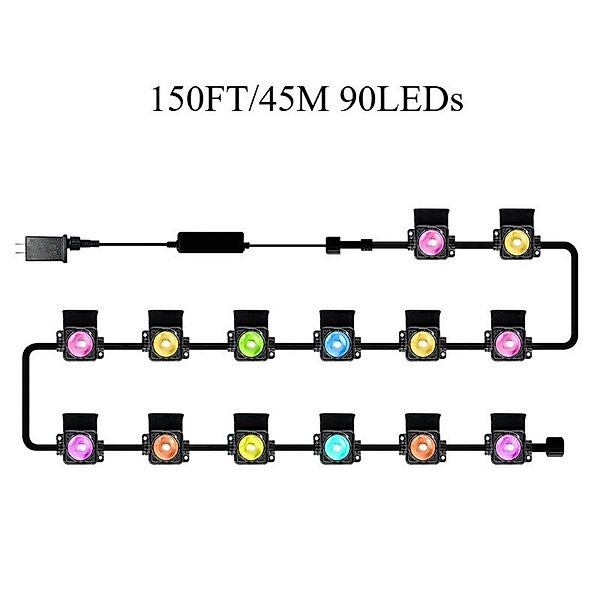 PRIISF LED Stripe RGBIC Permanente Lichterkette günstig online kaufen