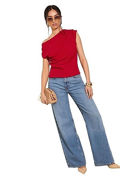 Friends Like These One-Shoulder-Top Friends Like These Oberteil mit Drapier günstig online kaufen