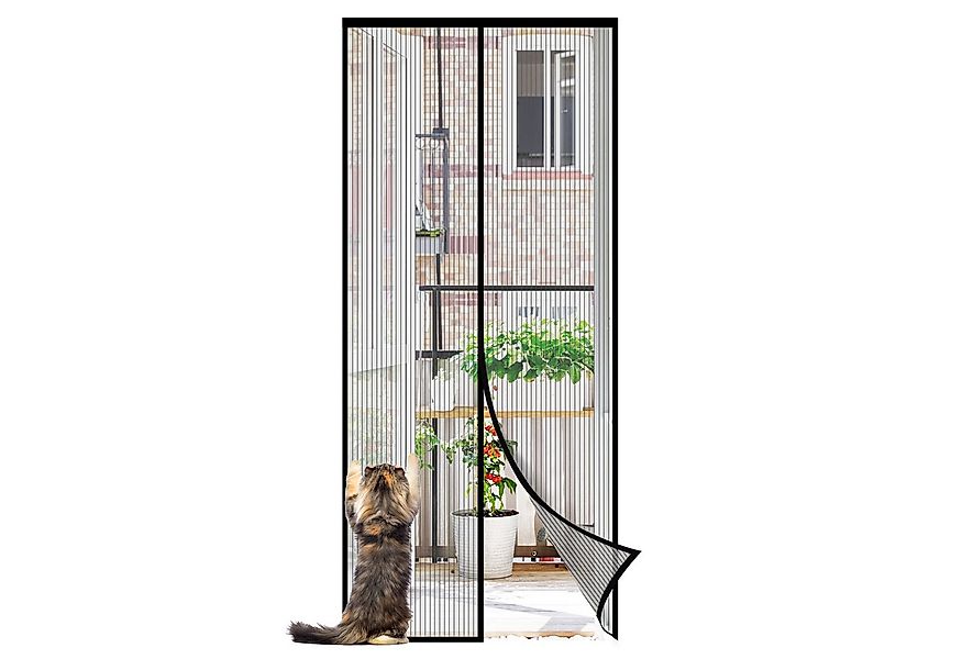 Sekey Insektenschutz-Tür Fliegengitter Türvorhang für Balkontür katzensiche günstig online kaufen