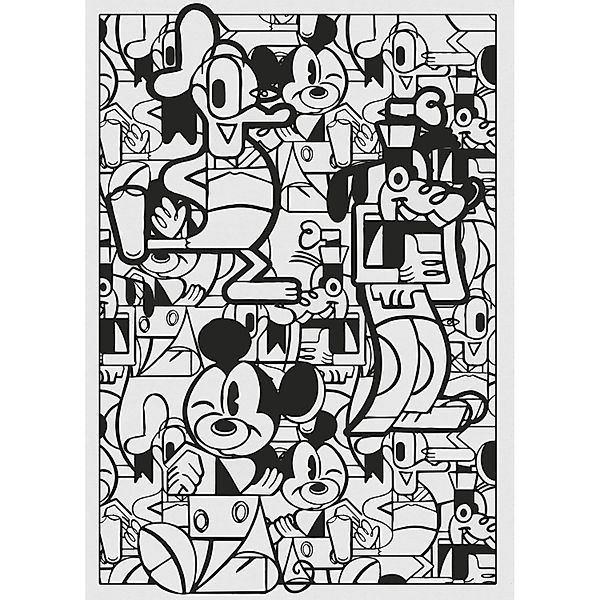 Komar Vliesfototapete Mickey Constructive 200 cm x 280 cm günstig online kaufen
