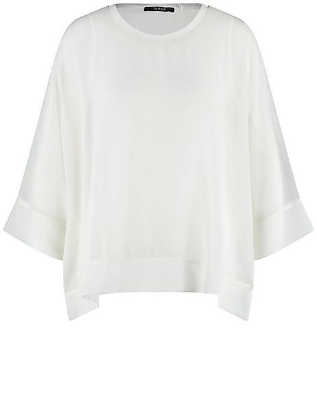 Taifun Fledermausshirt – Unifarbenes T-Shirt mit Rundhalsausschnitt und 1/2 günstig online kaufen