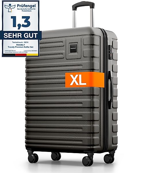 Travely Koffer Polycarbonat Koffer XL 77cm günstig online kaufen