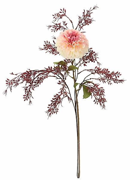 I.GE.A. Kunstblumenstrauß "Kunstblumen Set Dahlie1", Mit Dekozweig 74 cm ho günstig online kaufen