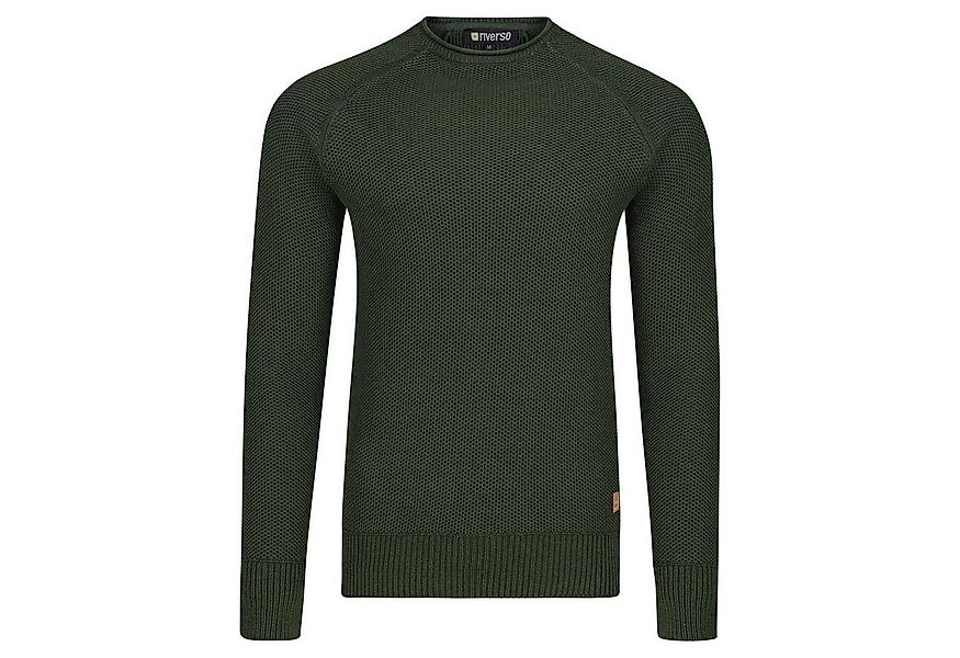 riverso Sweatshirt Herren Rundhals Pullover RIVElias Regular Fit Basic Long günstig online kaufen