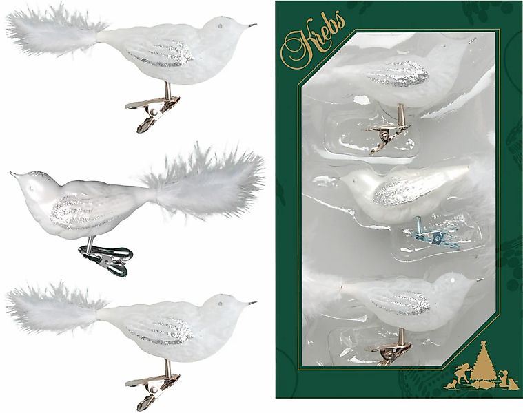 Krebs Glas Lauscha Weihnachtsbaumklammer "CBK80873, Weihnachtsdeko, Christb günstig online kaufen