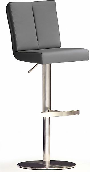MCA furniture Bistrostuhl "BARBECOOL", mit Rückenlehne, Bodenplatte rund, 1 günstig online kaufen
