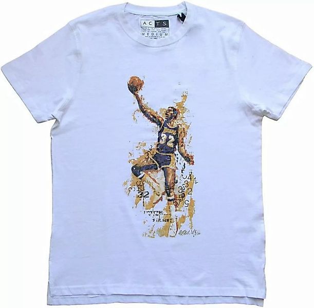 Sidney Maurer T-Shirt "Magic Johnson" (Stück, 1-tlg., Stück) mit Frontprint günstig online kaufen