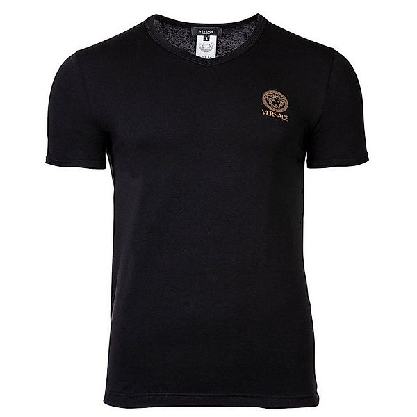 Versace T-Shirt Herren T-Shirt - TOPEKA, Unterhemd, V-Ausschnitt, (Packung, günstig online kaufen