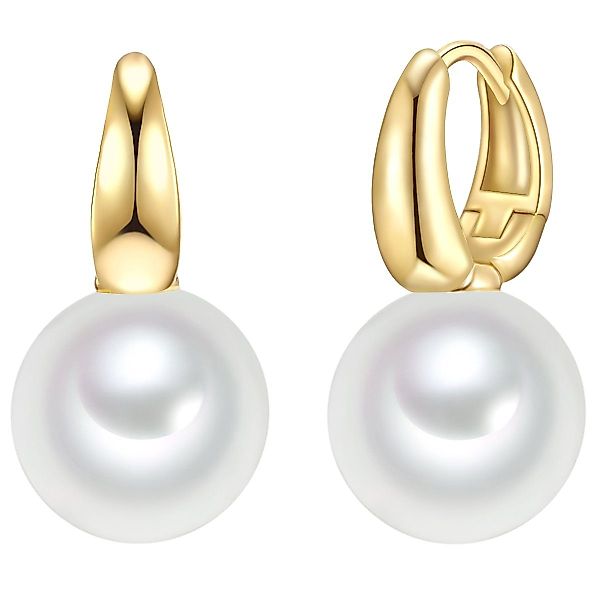 Rafaela Donata Perlenohrringe gelbgold, Creolen Sterling günstig online kaufen