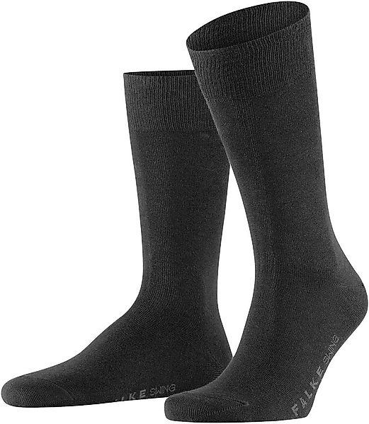 Falke Swing Socken 2-Pack Anthrazit - Größe 43-46 günstig online kaufen