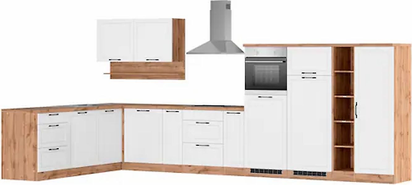 KOCHSTATION Winkelküche "KS-Lana", Stellbreite 240/440 cm, wahlweise mit E- günstig online kaufen