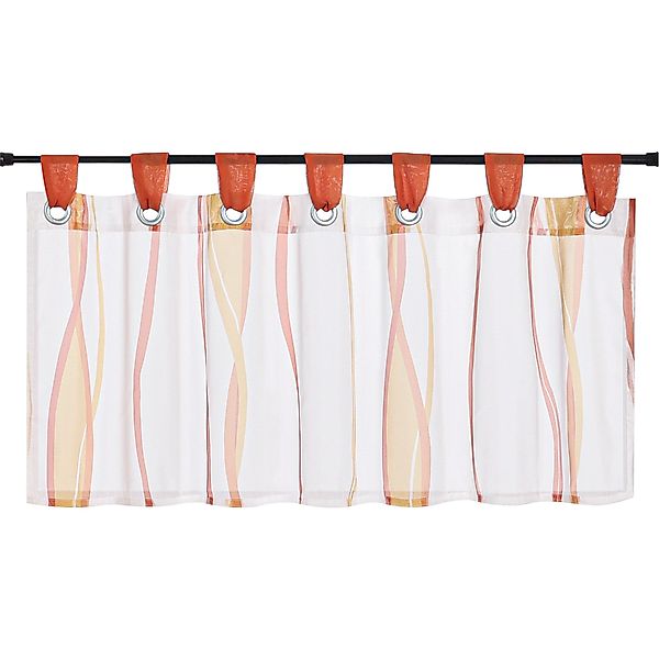 Joyswahl Scheibengardine (1 St), Schlaufen, Bistrogardine, günstig online kaufen