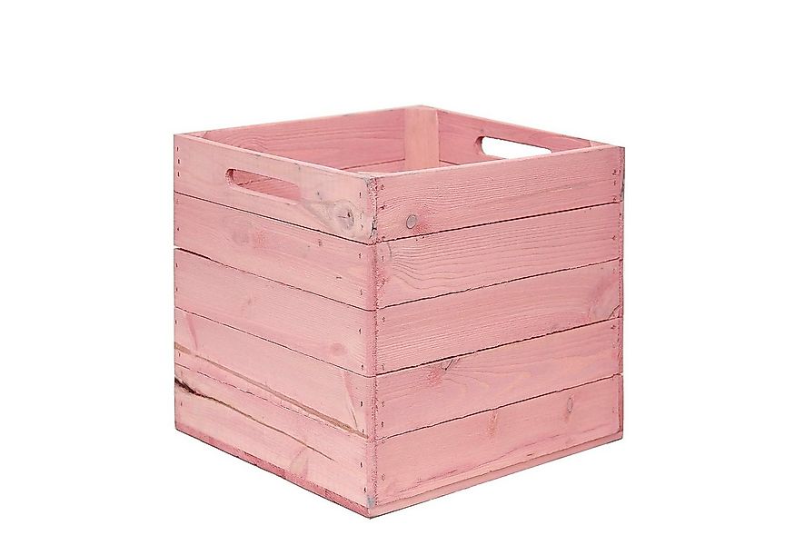 Kistenkolli Altes Land Allzweckkiste Holzkiste Rosa passend für Kallax und günstig online kaufen