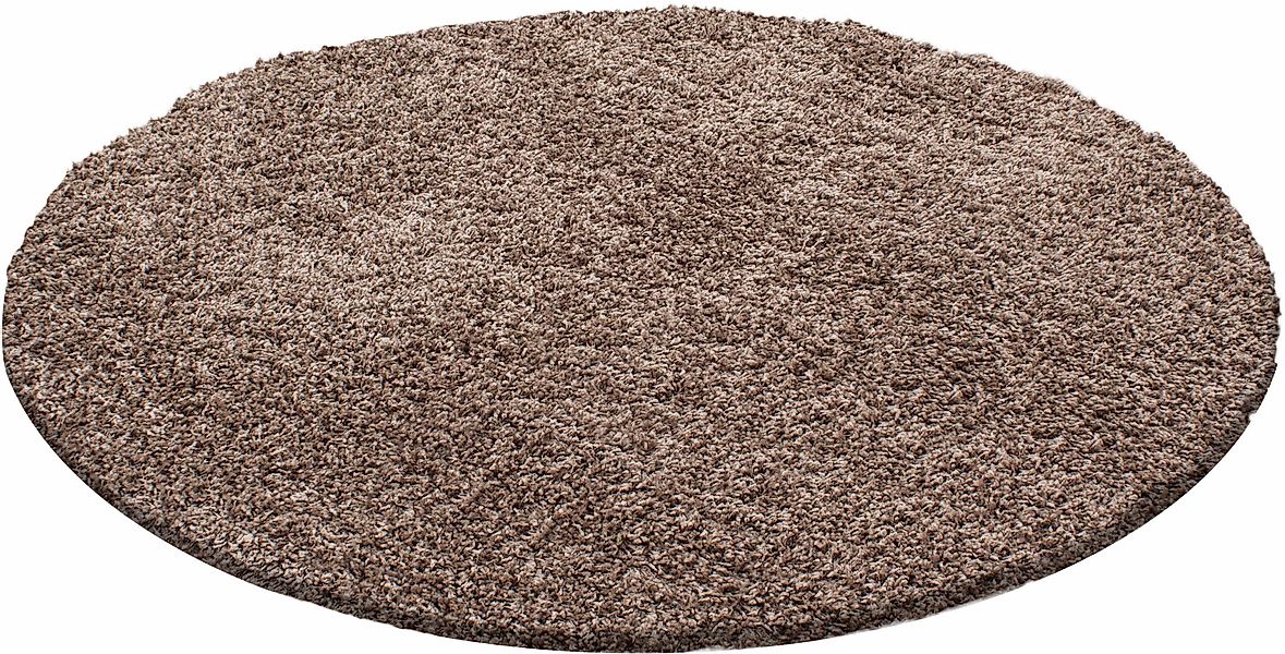 Ayyildiz Teppiche Hochflor-Teppich »Dream Shaggy«, rund, 50 mm Höhe, Langfl günstig online kaufen