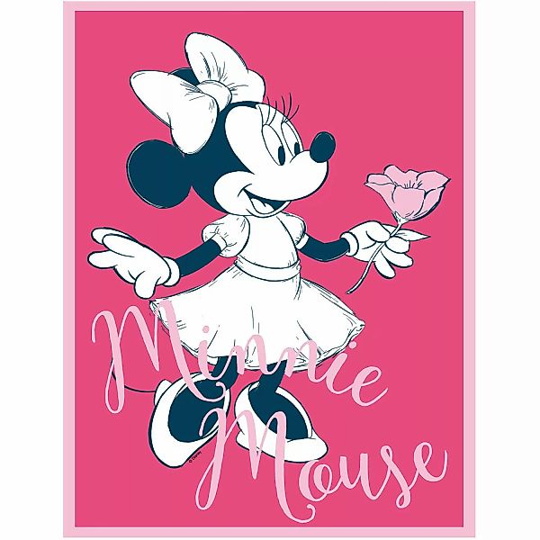 Komar Wandbild Minnie Mouse Girlie 30 x 40 cm günstig online kaufen