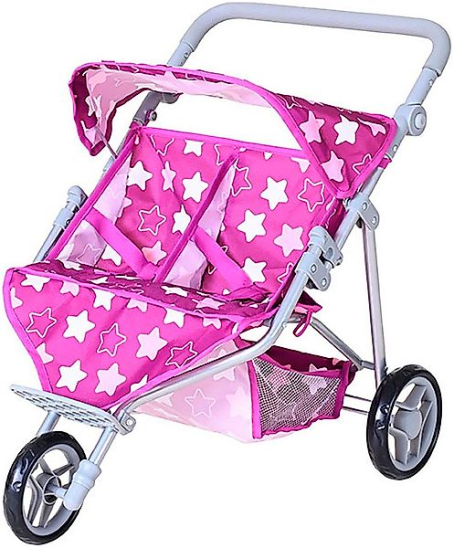 Knorrtoys® Puppen-Zwillingsbuggy Duo günstig online kaufen