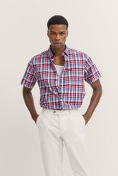 bugatti Kurzarmhemd mit Karo-Muster günstig online kaufen