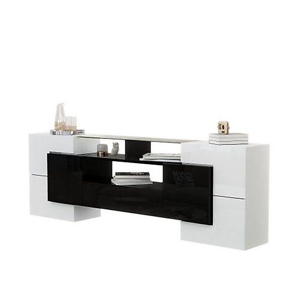 XDOVET TV-Schrank TV-Schrank, TV-Ständer mit LED-Beleuchtung, Wohnzimmermöb günstig online kaufen