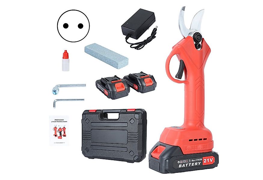 Rutaqian Baumschere Elektrische Baumschere 21V, Professionelle Gartenschere günstig online kaufen