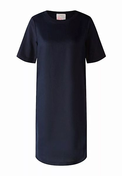 Oui Sommerkleid Kleid Leinen-Baumwollpatch günstig online kaufen