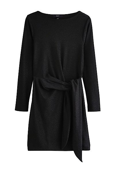 Next Minikleid Glitzerndes Minikleid mit Bindegürtel günstig online kaufen