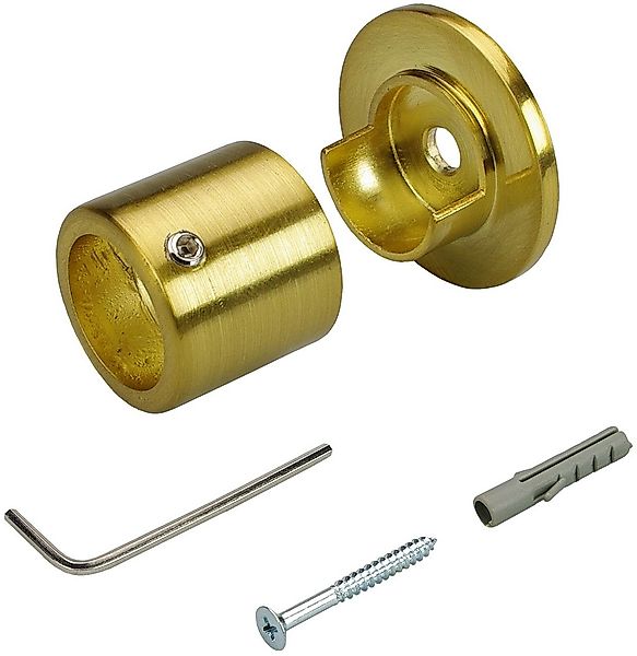 Liedeco Wandbefestigung für Gardinenstangen Ø 16 mm günstig online kaufen