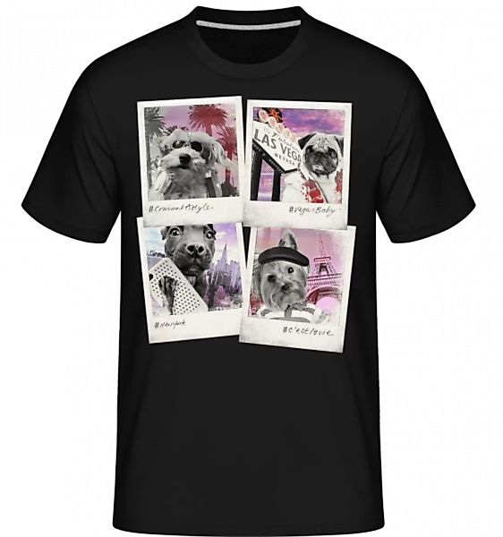 Hunde Polaroids · Shirtinator Männer T-Shirt günstig online kaufen