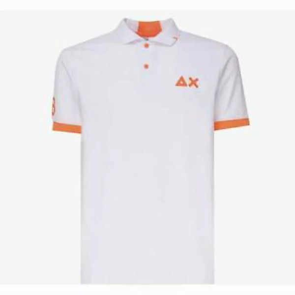 Sun68 Poloshirt Logo Fluo Army Grün - Größe M günstig online kaufen