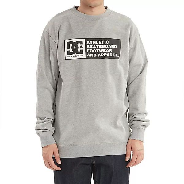 Dc Shoes Dc Density Zone Crew Sweatshirt S Heather Grey günstig online kaufen